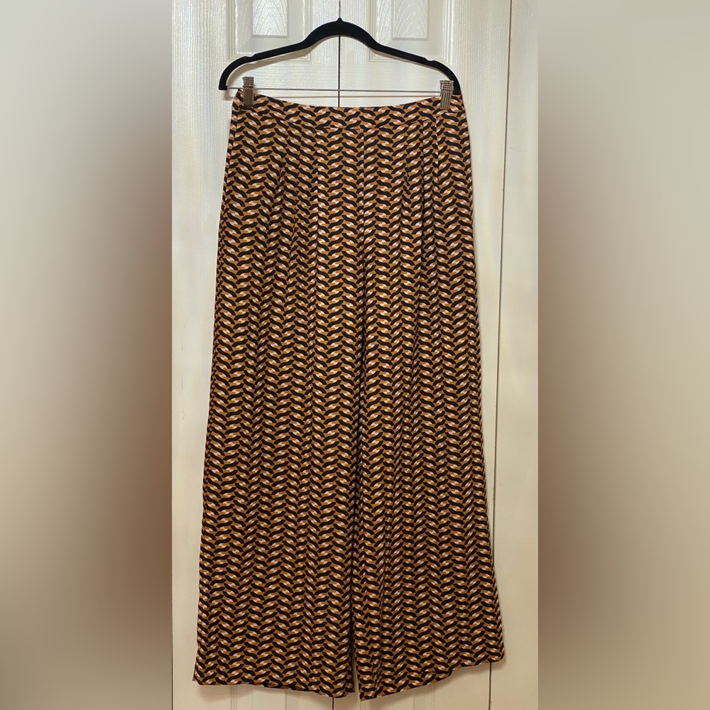 Who What Wear Wide Leg Geo-Print